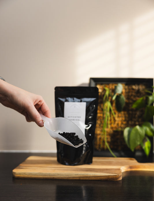 Activated charcoal - PLANTS WITH BENEFITS