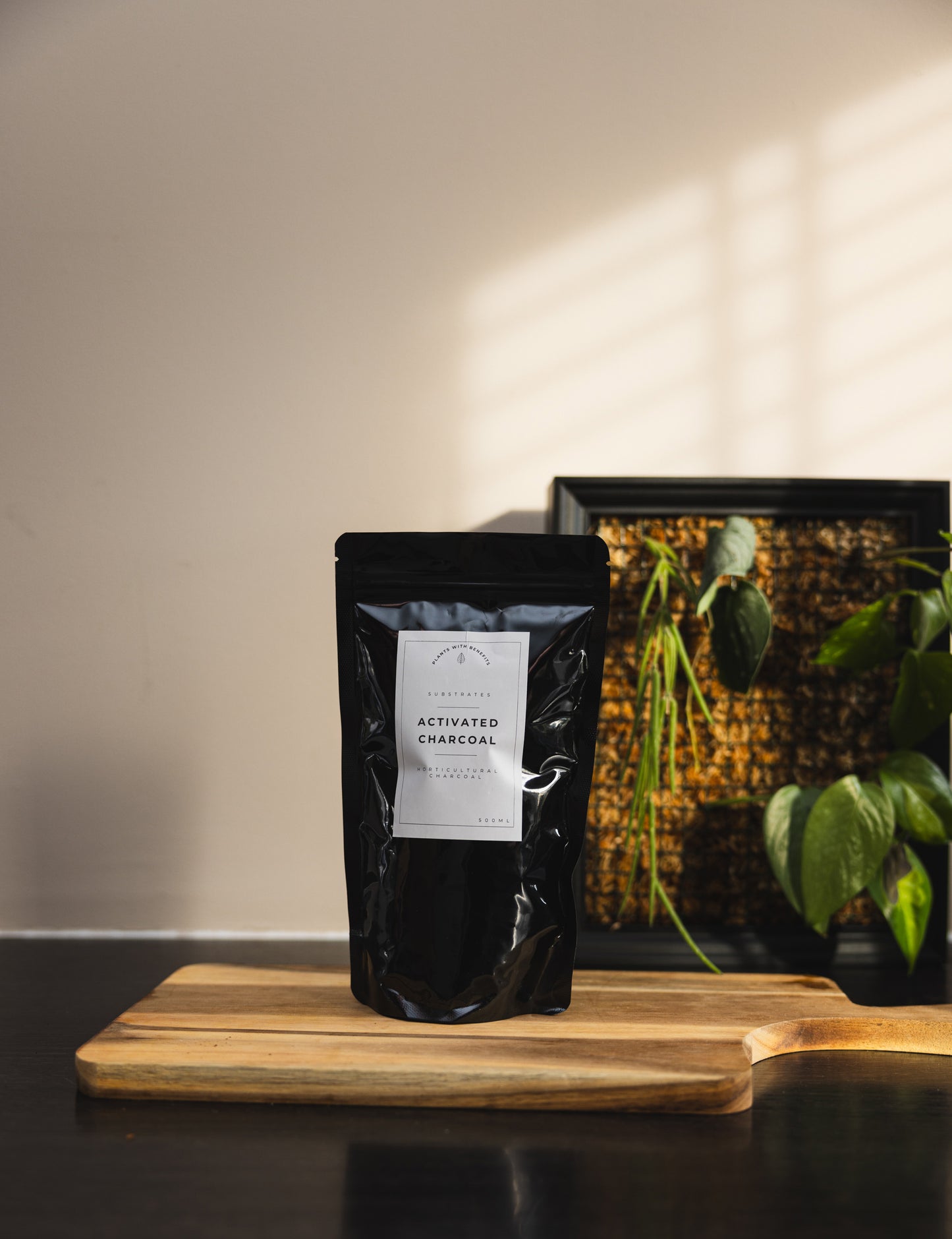 Activated charcoal - PLANTS WITH BENEFITS