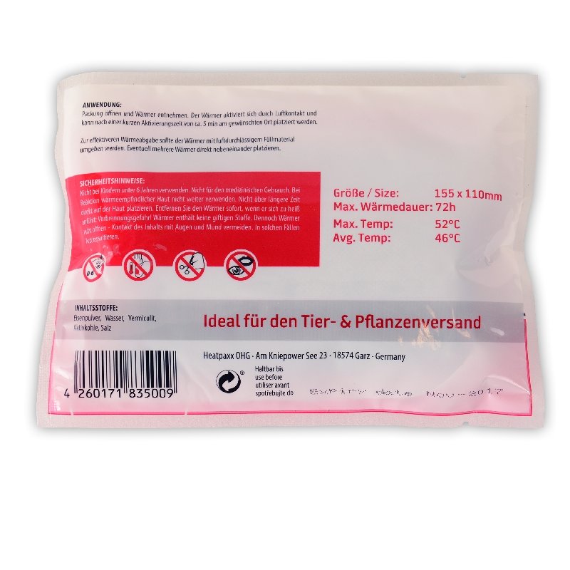 Heatpack 72h - PLANTS WITH BENEFITS